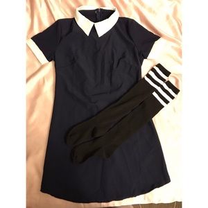 sexy maid/school girl costume